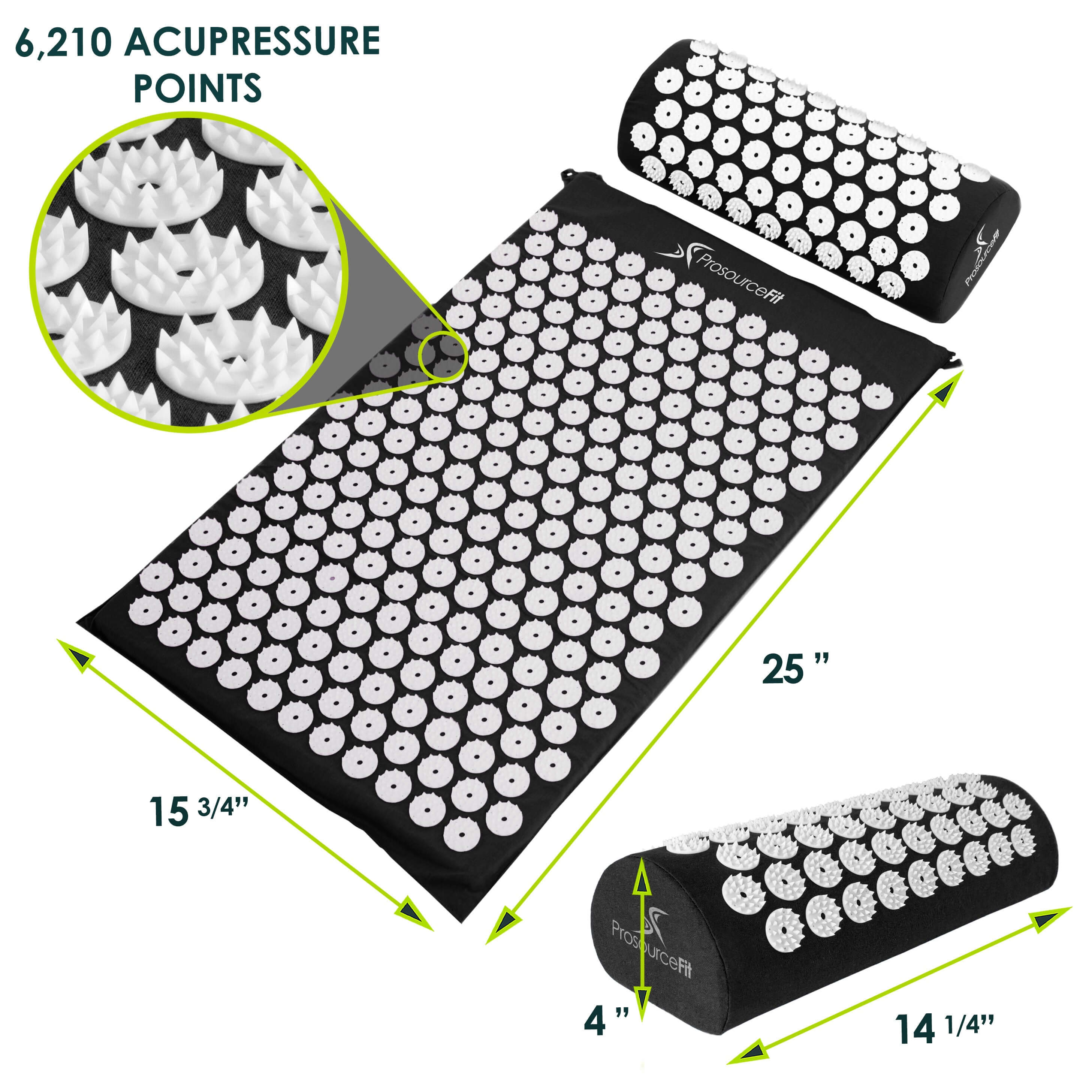 Acupressure Mat and Pillow Set - Luna & Thyme