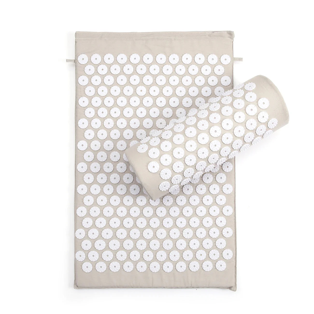NNEOBA Light Gray Acupressure Massage Mat & Pillow Set-0