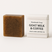 Goat Milk & Coffee Handmade Soap - Luna & Thyme
