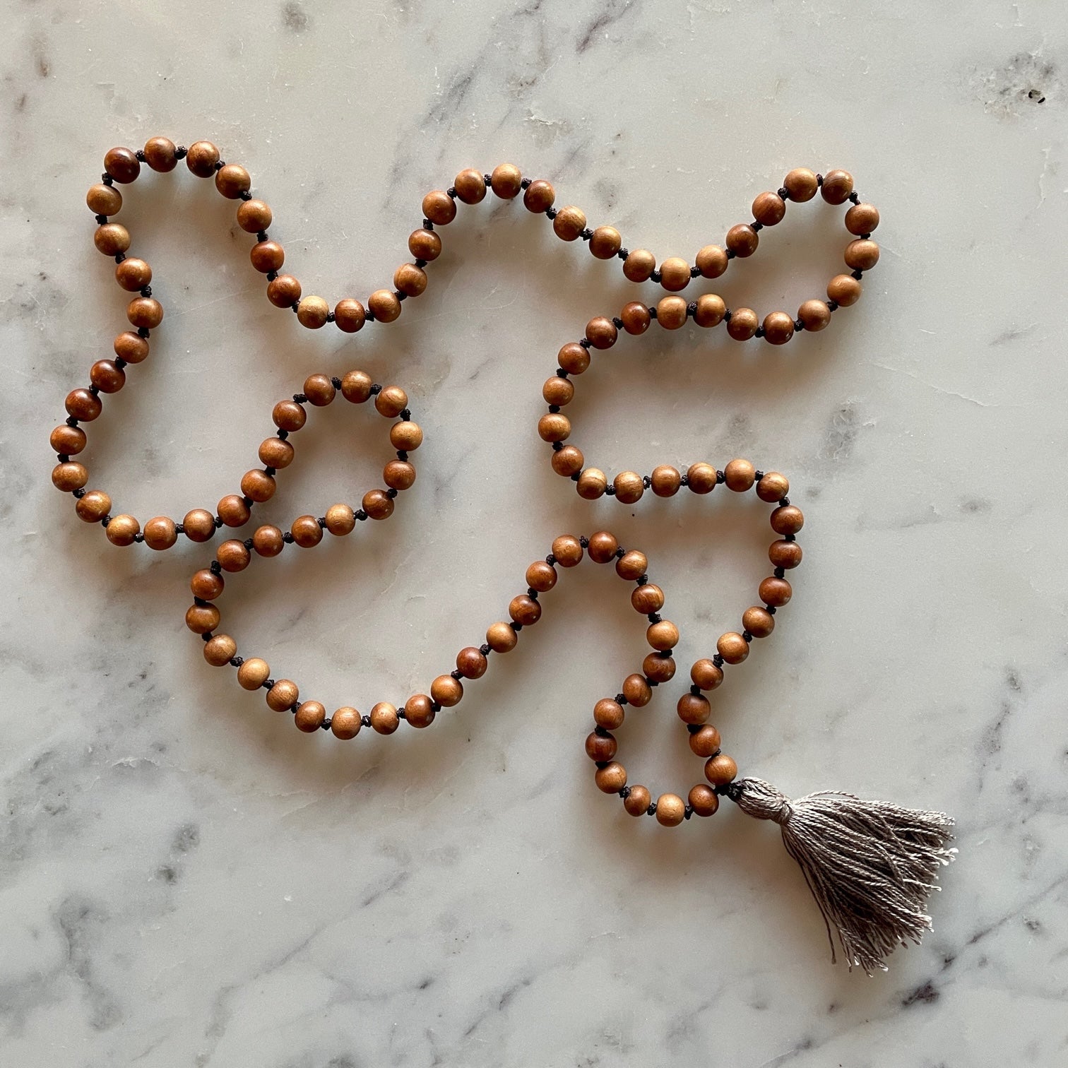 Sandalwood Mala Meditation Beads