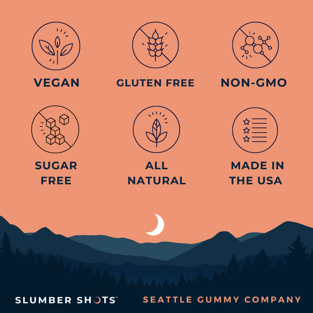 Slumber Shots Gummies (Melatonin-Free) - Luna & Thyme