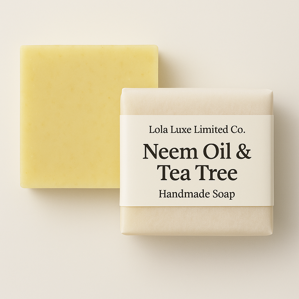 Neem Oil & Tea Tree Handmade Soap - Luna & Thyme