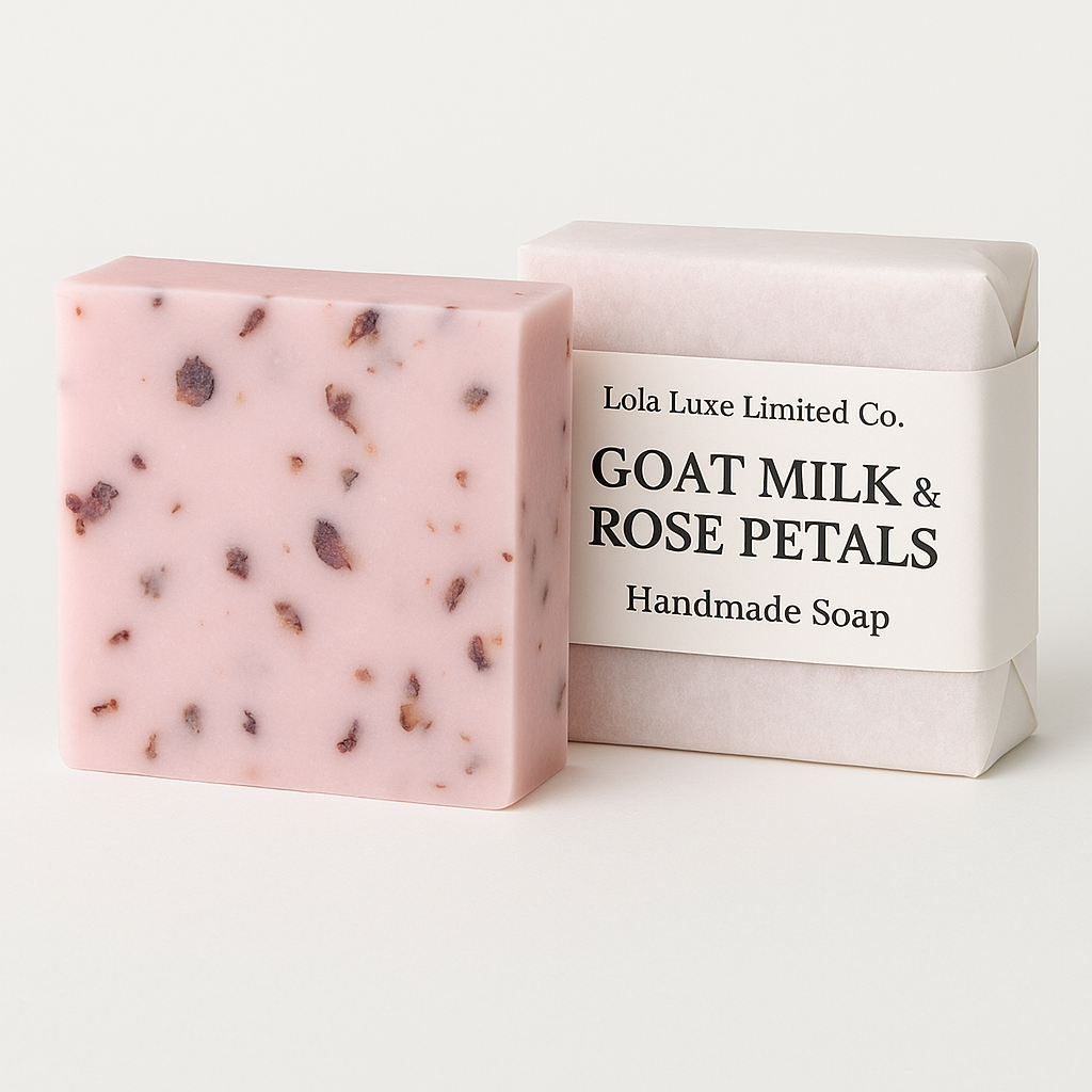Rose Petals Rose Scented Handmade Soap - Luna & Thyme