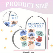 Affirmation Reminders Heart Sign - Luna & Thyme