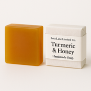 Turmeric & Honey Handmade Soap - Luna & Thyme