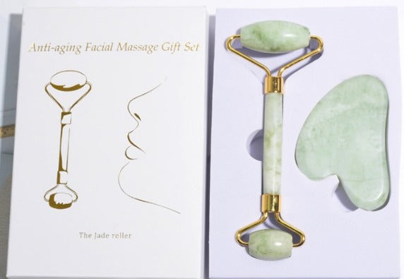Jade Roller & Gua Sha Gift Box - Luna & Thyme