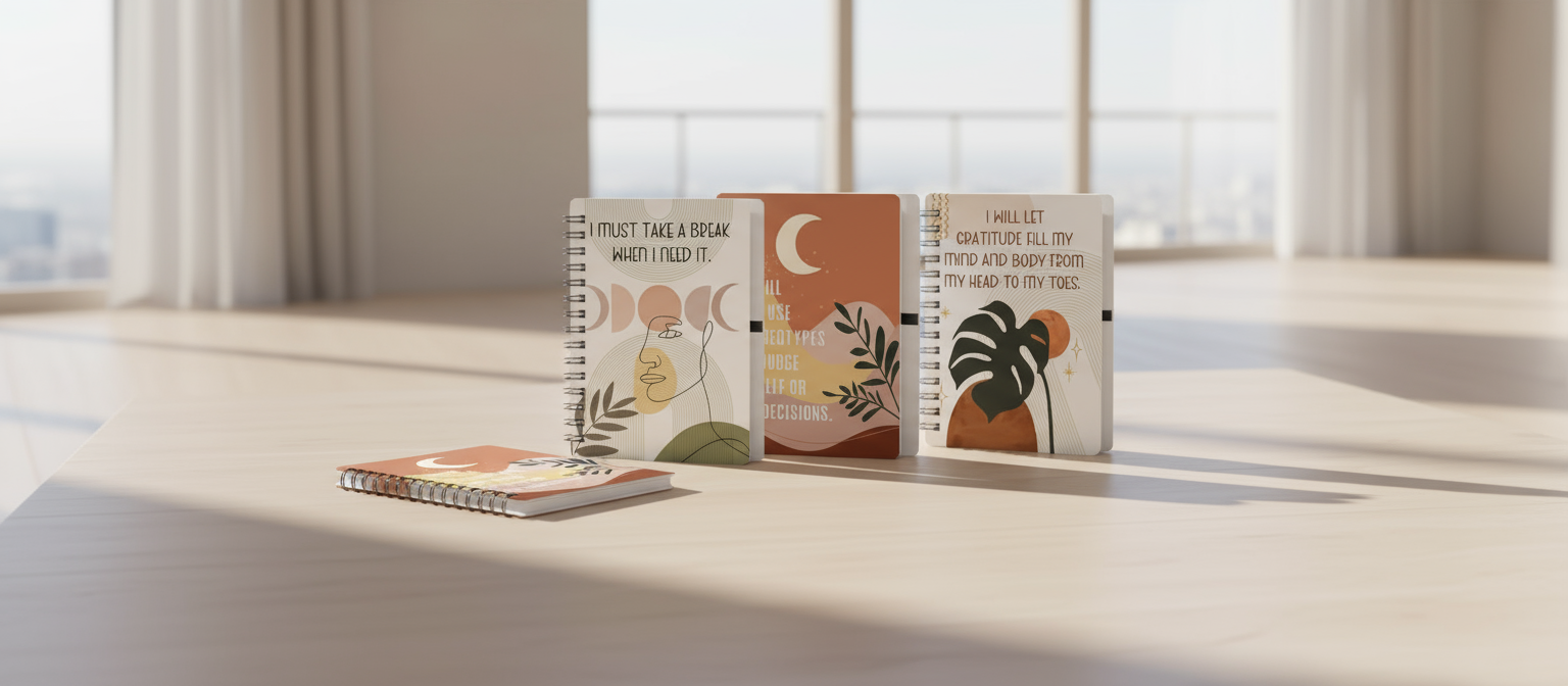 Positive Affirmation Journals - Luna & Thyme