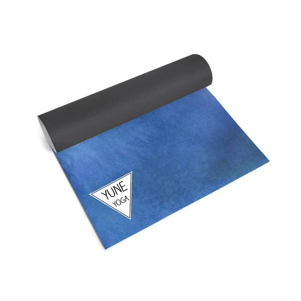Yoga Mat | 6mm Thick | Blue | Non-Slip | Eco Friendly | Yune Yoga | Serenity-2